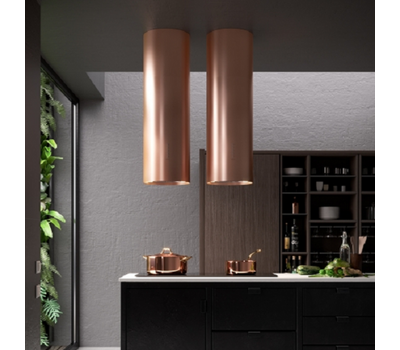 Вытяжка островная Falmec POLAR EVO ISOLA RAME 35, медь