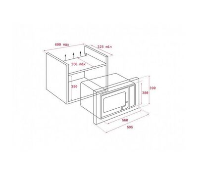 Микроволновая печь TEKA ML 8200 BI NIGHT RIVER