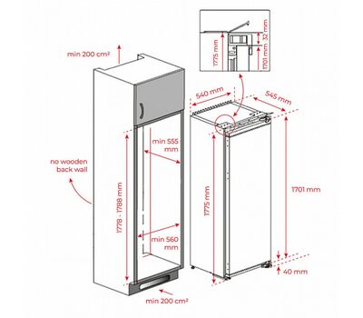 Морозильная камера TEKA RSF 73360 FI