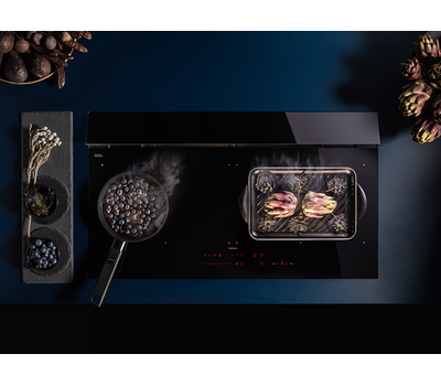 Вытяжка и индукция Falmec BRERA 90 VETRO NERO (вытяжка+индукция)