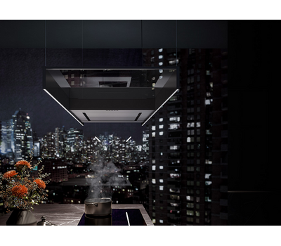 Вытяжка Falmec LIGHT ISOLA 180 (вытяжка, островная, чёрная)