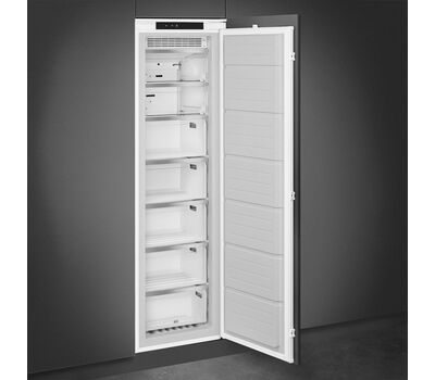 Встраиваемая однодверная морозильная камера SMEG S9F174DND, No-frost