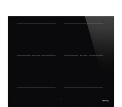 Индукционная варочная панель Smeg SI2M5643D1 60 см, прямой край, цвет чёрный