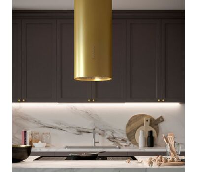Вытяжка  FALMEC POLAR EVO ISOLA GOLD 35 (вытяжка, островная, золото)
