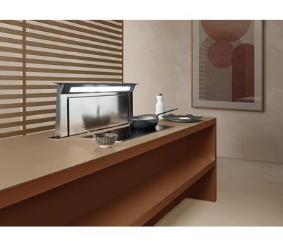 Вытяжка FALMEC DOWNDRAFT GLASS BLACK 90 (вытяжка, в столешницу, черное стекло, без мотора) CDDW90.E1P2#ZZZN400F