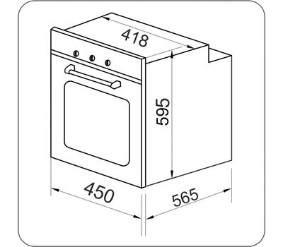 Встраиваемый электрический духовой шкаф Kaiser EH 4747