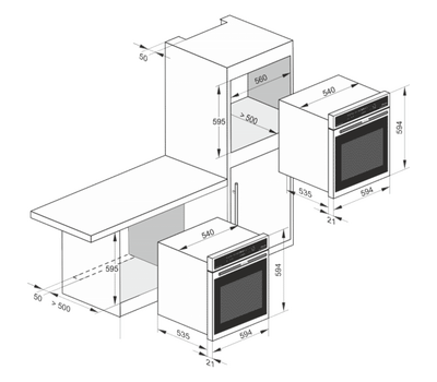 Духовой шкаф Kaiser EH 6355 RotEm