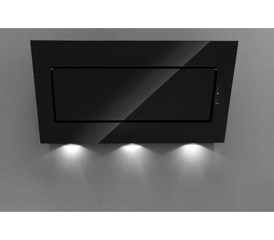 Вытяжка пристенная FALMEC QUASAR GLASS BLACK 120cm,  (вытяжка, пристенная, черное стекло)