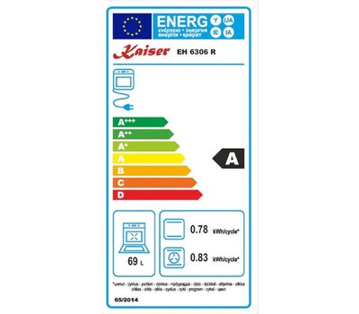 Встраиваемый электрический духовой шкаф Kaiser EH 6306 N R -Air fryer