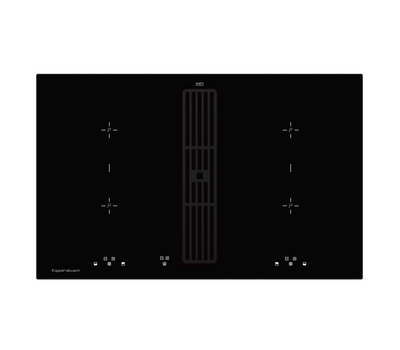Индукционная варочная панель с вытяжкой Kuppersbusch KMI 8500.0 SR Black Velvet