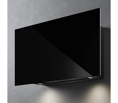 Настенная вытяжка FALMEC COVER 85 GLASS BLACK GLOSSY (вытяжка пристенная, чёрная) CCFN85.E0P2#ZZZN460F