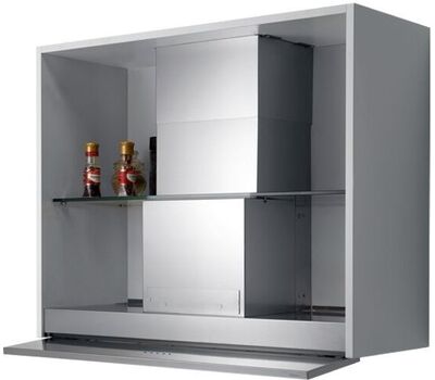 Встраиваемая вытяжка FALMEC MOVE 90 BLACK 90 см со стеклом