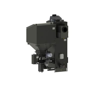 Котел пеллетный ZOTA Pellet Black 65 кВт 2R-500 комплект (корпус + мех. подачи + горелка + бункер)