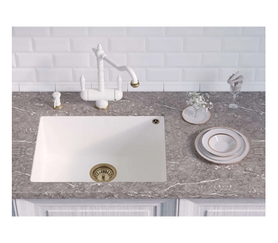 Мойка OMOIKIRI Bosen 54-U-BE Tetogranit/ваниль