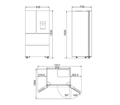 Холодильник Kaiser  KS 80425 Em N