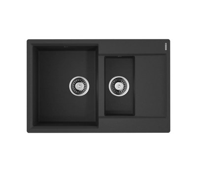 Мойка OMOIKIRI Daisen 78-2-BL Artgranit/Черный