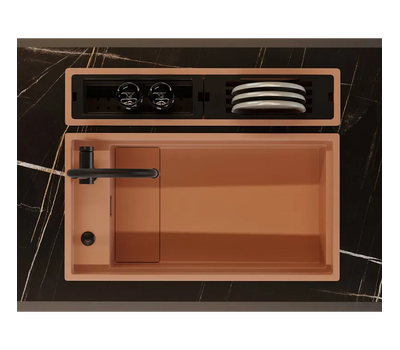 Мойка Omoikiri Kinaru PRO 86-U/I-CN Artceramic/canyon