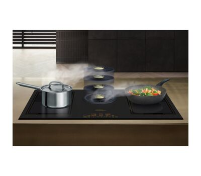 Индукционная варочная поверхность с вытяжкой Kaiser KCT 9365 IEm