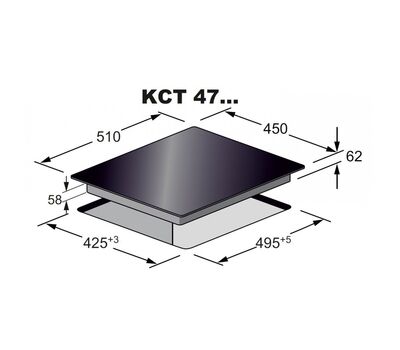 Индукционная варочная поверхность Kaiser KCT 4795 FI AD