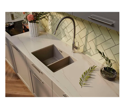 Мойка OMOIKIRI Kata 55-2-U-SA Artgranit/бежевый