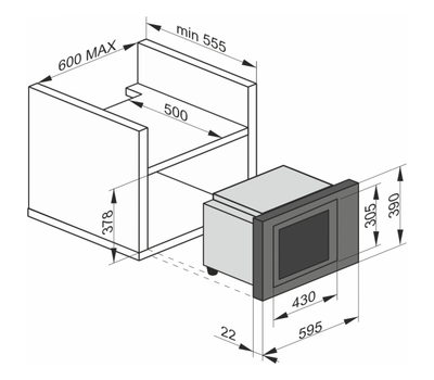 Микроволновая печь Kaiser EM 2510