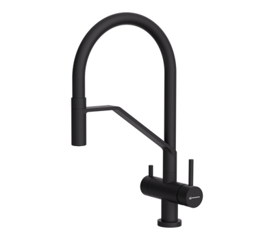 Смеситель  OMOIKIRI Akeno-GB-BL латунь/графит/черный					