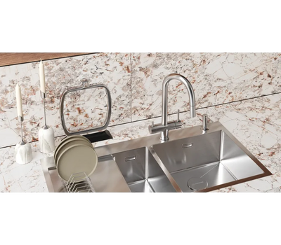 Мойка Omoikiri Akisame 100-2-GM-R