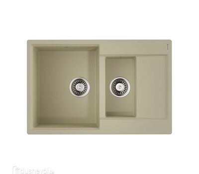 Мойка OMOIKIRI Daisen 78-2-BE Artgranit/ваниль