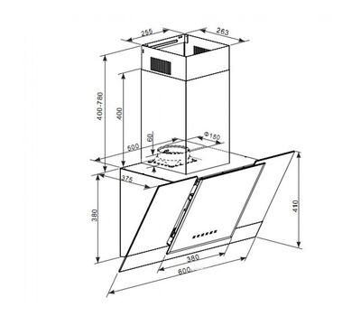 Вытяжка Kaiser AT 6438 FW Eco