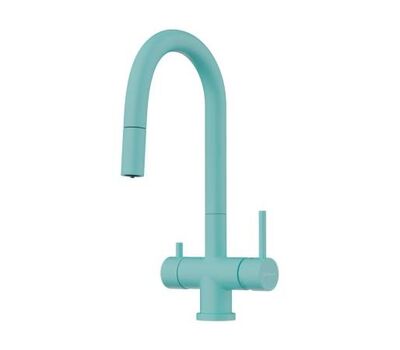 Смеситель OMOIKIRI  Akita-S-AZ латунь/Azur blue					