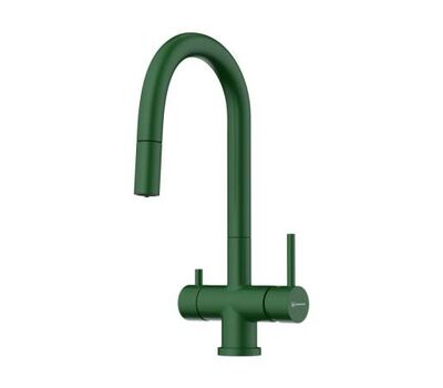 Смеситель OMOIKIRI  Akita-S-RG латунь/Royal green					