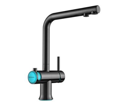 Смеситель OMOIKIRI Hotaru-B латунь/вороненая сталь/синий					