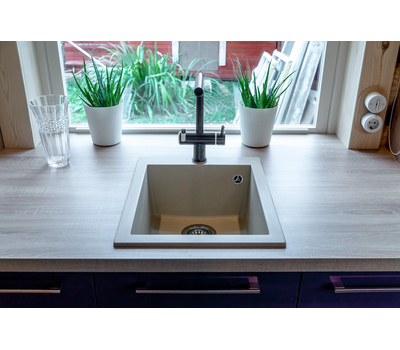 Мойка OMOIKIRI Bosen 41-BE Tetogranit/ваниль