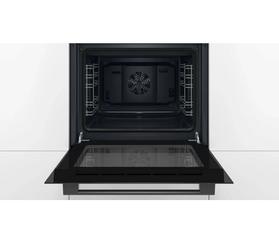 Встраиваемый духовой шкаф Bosch HBF512BB1T, Serie 2, объем 66 л