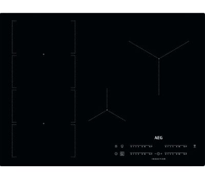 Индукционная поверхность AEG IKE74471IB, стеклокерамическая, 4 конфорки