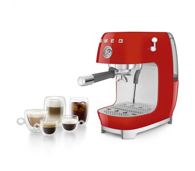 Smeg ECF03RDEU  Кофемашина-эспрессо