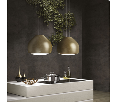 Вытяжка островная FALMEC SOPHIE IS.54 Worn Brass (островная, состаренная латунь)