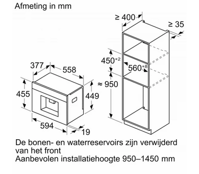 Встраиваемая кофемашина Bosch CTL9181B0