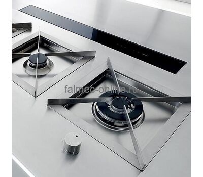 Вытяжка FALMEC DOWNDRAFT GLASS WHITE 90