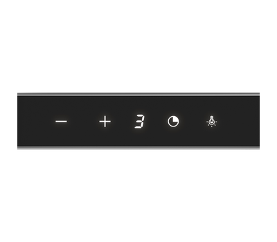 Настенная декоративная вытяжка De Dietrich DHB4974B