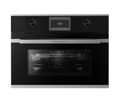 Компактный духовой шкаф с микроволнами Kuppersbusch CBM 6330.0 S6 Black Steel (только ручка)