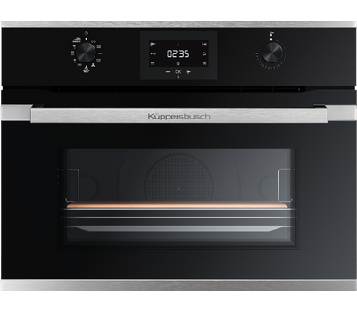 Компактный духовой шкаф с пиролизом Kuppersbusch CBP 6332.0 S6 Black Steel (только ручка)