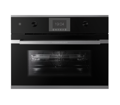 Компактный духовой шкаф с микроволнами Kuppersbusch CBM 6350.0 S6 Black Steel (только ручка)