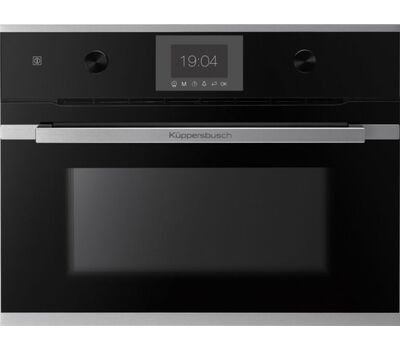 Компактный духовой шкаф с пиролизом Kuppersbusch CBP 6550.0 S6 Black Steel (только ручка)