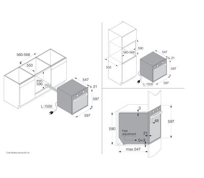 Духовой шкаф Asko OT8687B