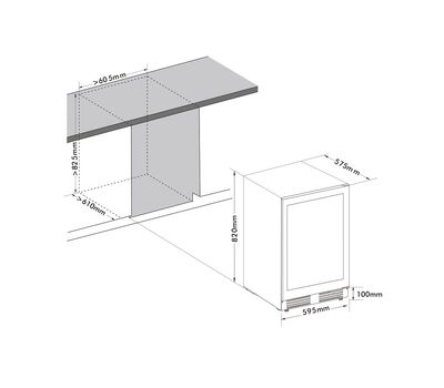 Винный шкаф Cellar Private CP051-1TBH