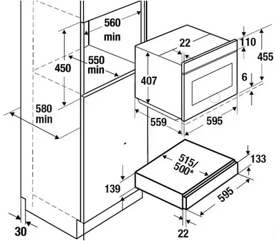 Подогреватель посуды Kuppersbusch CSW 6800.0 W