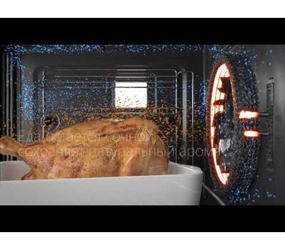 Компактный духовой шкаф с микроволнами Kuppersbusch CBM 6330.0 S6 Black Steel (только ручка)