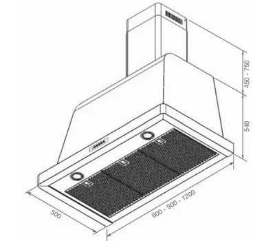 Вытяжка Lofra DOLCEVITA  90 AVORIO