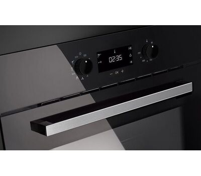 Компактный духовой шкаф с пиролизом Kuppersbusch CBP 6550.0 S6 Black Steel (только ручка)